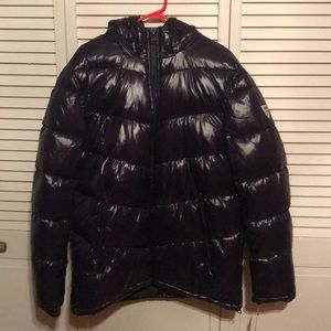 Premium blue guess puffy coat